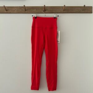 NWT_Red Align HR Pant 25” Lululemon